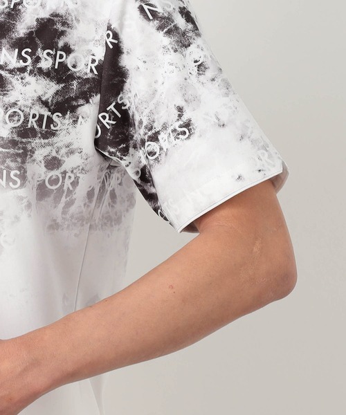 NICOLE CLUB FOR MEN（ニコルクラブフォーメン）の「ムラ柄アラカルトスキッパーポロシャツ（ポロシャツ・メンズ・グレー系/オフホワイト/ブルー系/ネイビー・XX-LARGE/X-LARGE/LARGE/MEDIUM）」の13枚目の写真