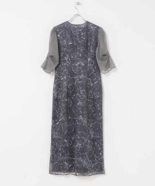 URBAN RESEARCH ROSSO WOMEN(アーバンリサーチ ロッソ)の「『別注』kaene×ROSSO フラワーエンブロイダリードレス(ワンピース・レディース・イエロー/チャコールグレー・36)」の17枚目の写真