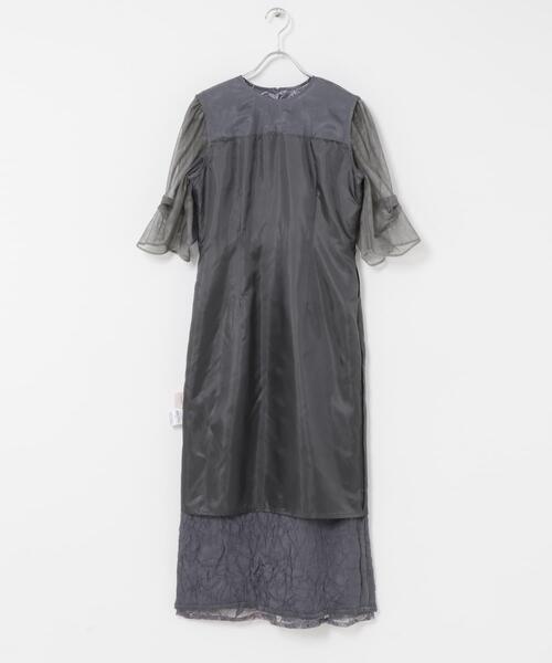 URBAN RESEARCH ROSSO WOMEN(アーバンリサーチ ロッソ)の「『別注』kaene×ROSSO フラワーエンブロイダリードレス(ワンピース・レディース・イエロー/チャコールグレー・36)」の15枚目の写真