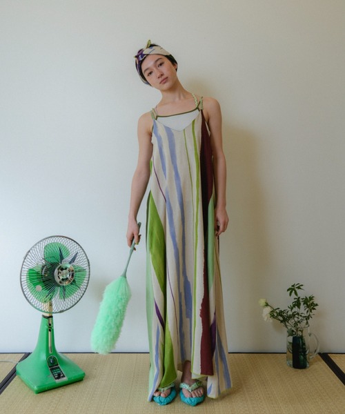 PAMM 知性のストライプ キャミワンピース 知性のストライプキャミワンピース（ワンピース）｜PAMM（パム）の