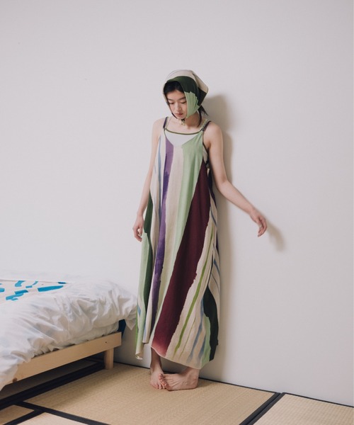 知性のストライプキャミワンピース（ワンピース）｜PAMM（パム）の