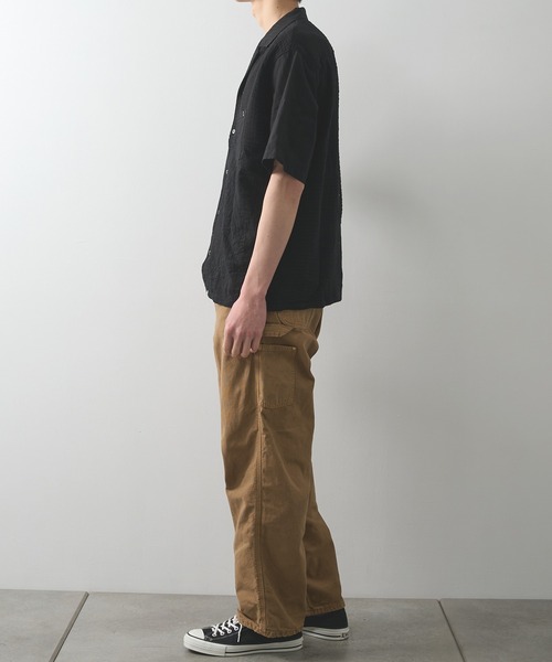 FAF（フェイク アス フラワーズ）の「【FAF】EX.Patch Work S/S Shirt（シャツ/ブラウス・メンズ・ホワイト/ブラック・2/3）」の9枚目の写真