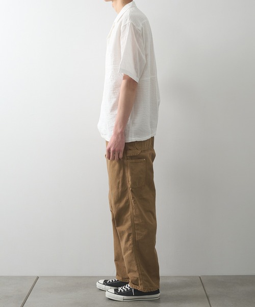 FAF（フェイク アス フラワーズ）の「【FAF】EX.Patch Work S/S Shirt（シャツ/ブラウス・メンズ・ホワイト/ブラック・2/3）」の4枚目の写真