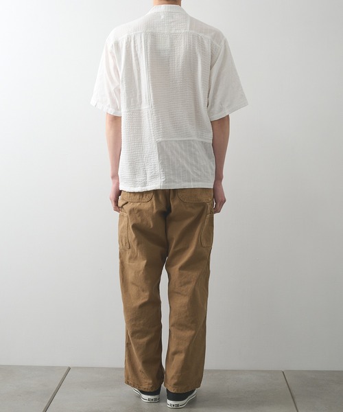 FAF（フェイク アス フラワーズ）の「【FAF】EX.Patch Work S/S Shirt（シャツ/ブラウス・メンズ・ホワイト/ブラック・2/3）」の5枚目の写真