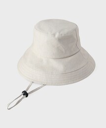 UNTITLED（アンタイトル）の「【遮熱/UV】リネンブレンドつば広HAT（ハット）」
