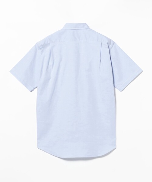 BEAMS（ビームス）の「オックスフォード ワンポイント ミニボタンダウンシャツ【ベーシックフィット】（シャツ/ブラウス・メンズ・ホワイト/その他/サックスブルー・S/M/L/XL）」の8枚目の写真