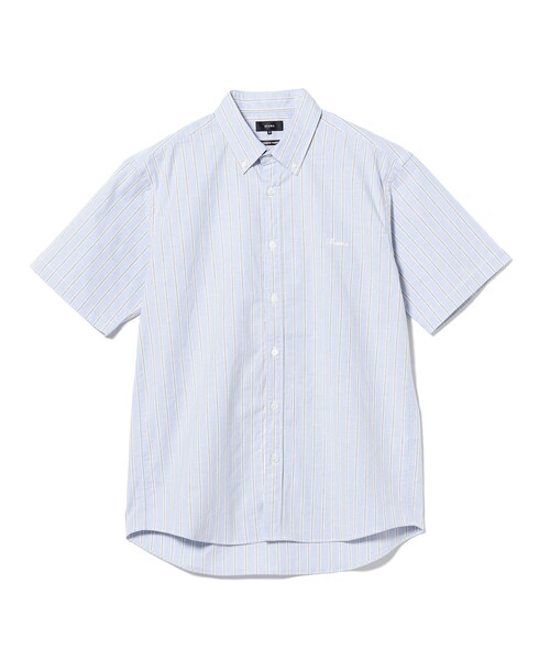 BEAMS（ビームス）の「オックスフォード ワンポイント ミニボタンダウンシャツ【ベーシックフィット】（シャツ/ブラウス・メンズ・ホワイト/その他/サックスブルー・S/M/L/XL）」の14枚目の写真