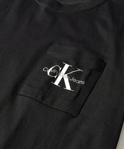Calvin Klein(カルバン・クライン)の「【Calvin Klein】J30J320936/Tシャツ(Tシャツ/カットソー・メンズ・ブラック/ホワイト・XXL/XL/L/M)」の6枚目の写真