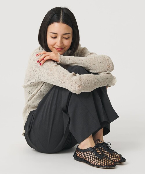MOHI(モヒ)の「【別注】<MOHI...>WEAVE LACEUP シューズ(サンダル・レディース・ブラック/ライトブルー・36/38/37/39)」の20枚目の写真