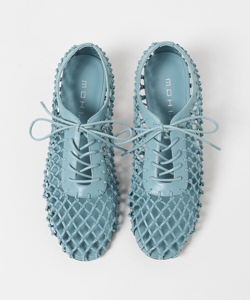 MOHI(モヒ)の「【別注】<MOHI...>WEAVE LACEUP シューズ(サンダル・レディース・ブラック/ライトブルー・36/38/37/39)」の15枚目の写真