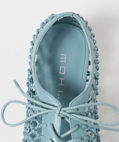 MOHI(モヒ)の「【別注】<MOHI...>WEAVE LACEUP シューズ(サンダル・レディース・ブラック/ライトブルー・36/38/37/39)」の11枚目の写真