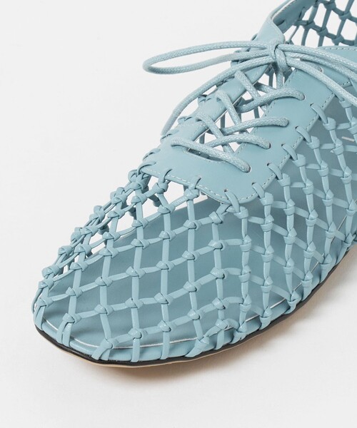 MOHI(モヒ)の「【別注】<MOHI...>WEAVE LACEUP シューズ(サンダル・レディース・ブラック/ライトブルー・36/38/37/39)」の10枚目の写真