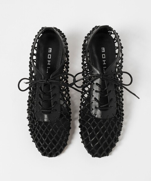 MOHI(モヒ)の「【別注】<MOHI...>WEAVE LACEUP シューズ(サンダル・レディース・ブラック/ライトブルー・36/38/37/39)」の7枚目の写真