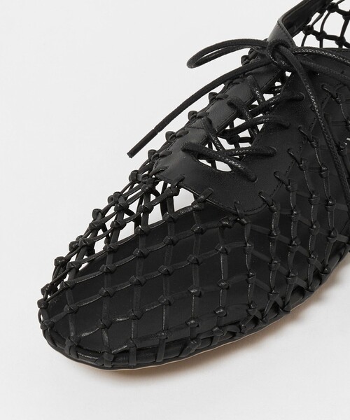 MOHI(モヒ)の「【別注】<MOHI...>WEAVE LACEUP シューズ(サンダル・レディース・ブラック/ライトブルー・36/38/37/39)」の6枚目の写真