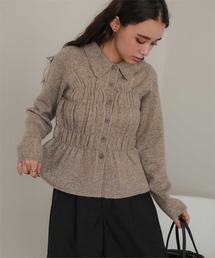 シャーリング」に該当するカーディガン/ボレロファッション通販 - ZOZOTOWN
