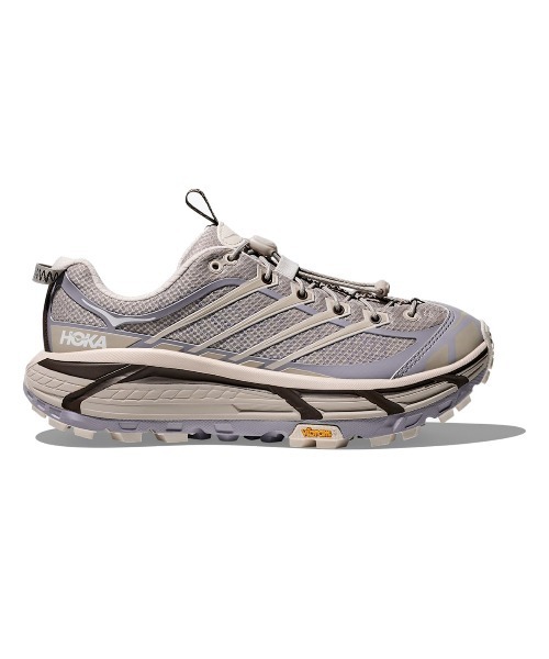 y*o様 HOKA グレー　スニーカー 24.5㎝ 交換用靴紐付き　ホカオネオネ HOKA｜ホカのスニーカー（グレー/灰色系）通販 - ZOZOTOWN