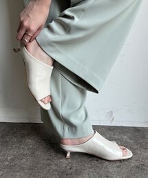 【WEB限定】ミュールサンダル