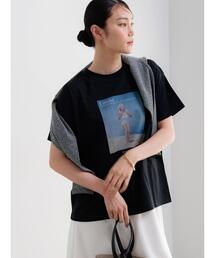 マリリンモンロービーチフォトTシャツ