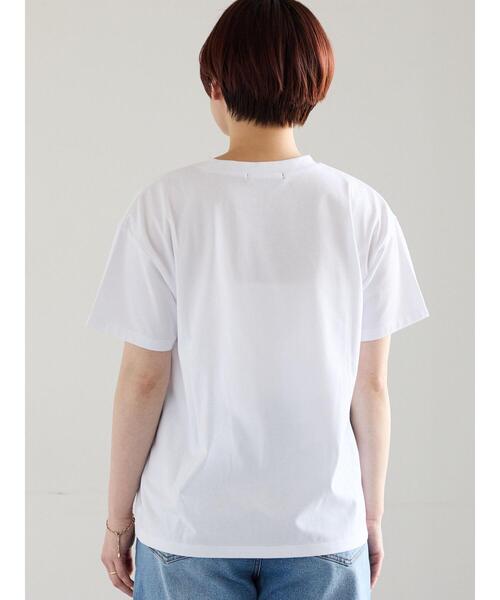 Te chichi(テチチ)の「マリリンモンロービーチフォトTシャツ(Tシャツ/カットソー・レディース・オフホワイト/ブラック・F)」の14枚目の写真