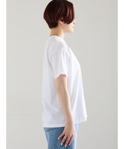 Te chichi(テチチ)の「マリリンモンロービーチフォトTシャツ(Tシャツ/カットソー・レディース・オフホワイト/ブラック・F)」の15枚目の写真