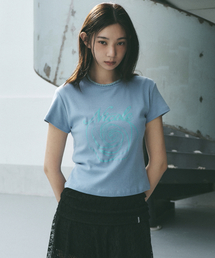 ROSE LETTERING CROPPED TOP_SORA