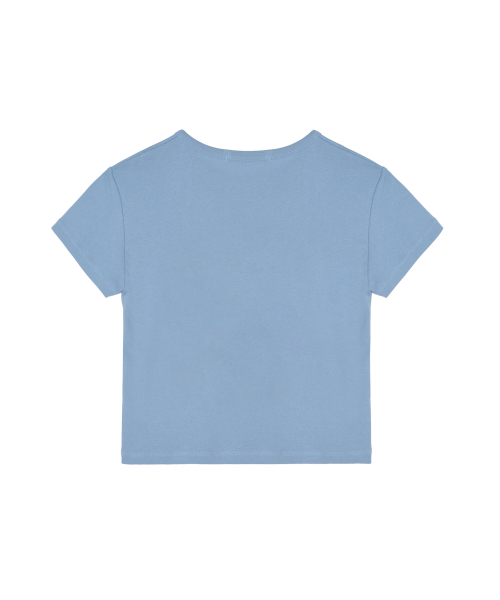 NICK&NICOLE（ニックアンドニコール）の「ROSE LETTERING CROPPED TOP_SORA（Tシャツ/カットソー・レディース・その他・FREE）」の5枚目の写真