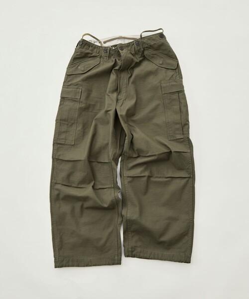 Buzz Rickson's（バズリクソンズ）の「【BUZZ RICKSON’S/バズリクソンズ】TROUSERS SHELL FIELD M-51 SHORT LENGTH（カーゴパンツ・メンズ・オリーブ・M/L/XL/0）」の9枚目の写真