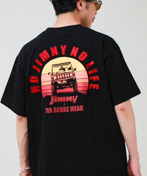 GLOSTER（グロスター）の「【別注/新型デザイン】サンライズジムニーTシャツ（Tシャツ/カットソー・メンズ・ブラック/オフホワイト・L/M）」の11枚目の写真