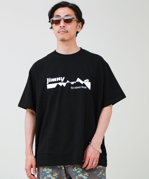 GLOSTER（グロスター）の「【別注/新型デザイン】サンライズジムニーTシャツ（Tシャツ/カットソー・メンズ・ブラック/オフホワイト・L/M）」の12枚目の写真