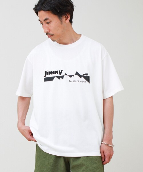 GLOSTER（グロスター）の「【別注/新型デザイン】サンライズジムニーTシャツ（Tシャツ/カットソー・メンズ・ブラック/オフホワイト・L/M）」の19枚目の写真