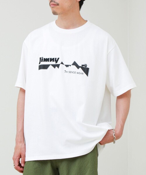 GLOSTER（グロスター）の「【別注/新型デザイン】サンライズジムニーTシャツ（Tシャツ/カットソー・メンズ・ブラック/オフホワイト・L/M）」の20枚目の写真