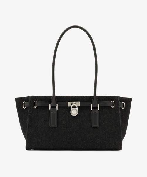 MICHAEL KORS(マイケルコース)の「HAMILTON MODERNE EW ショルダートートバッグ スモール(ショルダーバッグ・レディース・ブラック・FREE)」の1枚目の写真