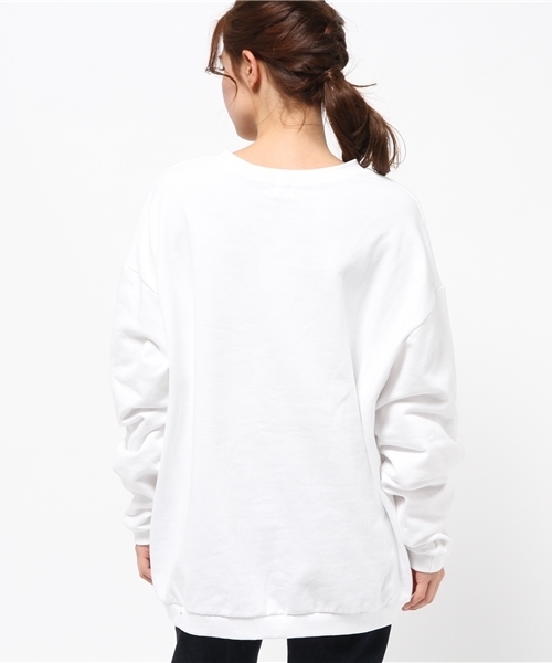 OUTLET（アウトレット）の「【IKUMI】□POCKETPULLOVER（Tシャツ/カットソー・レディース・ブラック/ホワイト・FREE）」の5枚目の写真