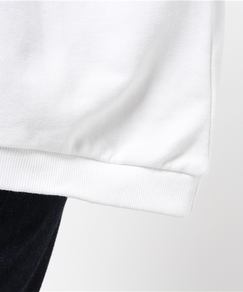 OUTLET（アウトレット）の「【IKUMI】□POCKETPULLOVER（Tシャツ/カットソー・レディース・ブラック/ホワイト・FREE）」の9枚目の写真