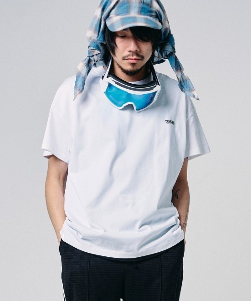 EFFECTEN(エフェクテン)の「mt10573-Comfortable t-shirt Tシャツ(efdig-16)(Tシャツ/カットソー・メンズ・ブラック/ホワイト・S/M/L/XL)」の1枚目の写真