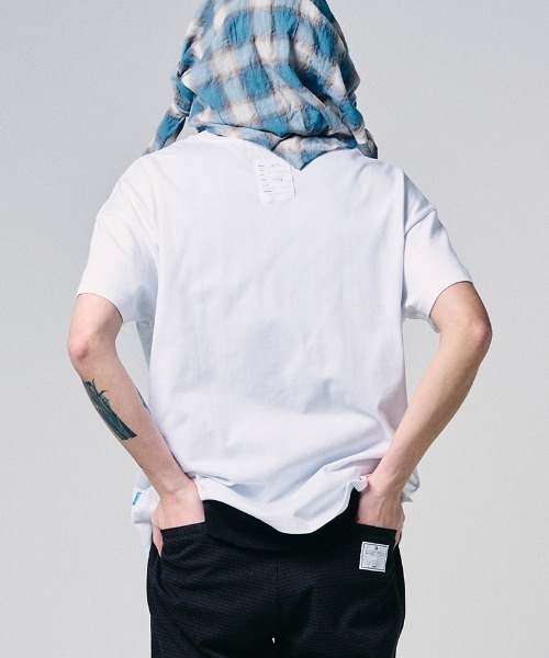 EFFECTEN(エフェクテン)の「mt10573-Comfortable t-shirt Tシャツ(efdig-16)(Tシャツ/カットソー・メンズ・ブラック/ホワイト・S/M/L/XL)」の16枚目の写真