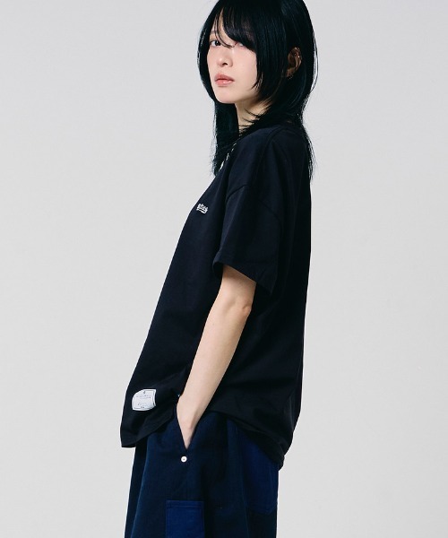 EFFECTEN(エフェクテン)の「mt10573-Comfortable t-shirt Tシャツ(efdig-16)(Tシャツ/カットソー・メンズ・ブラック/ホワイト・S/M/L/XL)」の12枚目の写真