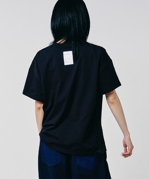 EFFECTEN(エフェクテン)の「mt10573-Comfortable t-shirt Tシャツ(efdig-16)(Tシャツ/カットソー・メンズ・ブラック/ホワイト・S/M/L/XL)」の11枚目の写真