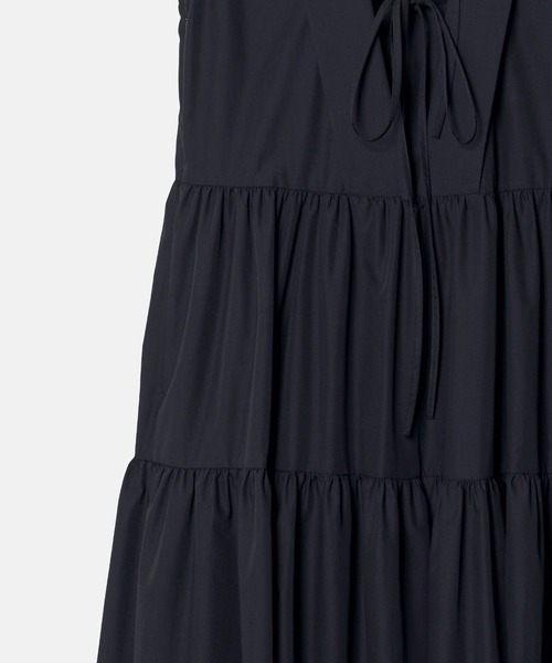 LE CIEL BLEU(ルシェルブルー)の「スリーブレスドレスw/ボウディテール / Sleeveless Dress w/Bow Detail(ワンピース・レディース・カーキ/ブルー/ブラック・36/38)」の16枚目の写真