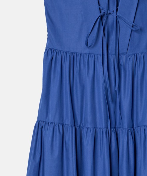 LE CIEL BLEU(ルシェルブルー)の「スリーブレスドレスw/ボウディテール / Sleeveless Dress w/Bow Detail(ワンピース・レディース・カーキ/ブルー/ブラック・36/38)」の22枚目の写真