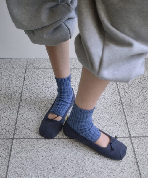 PORTERNA(ポルテナ)の「DOT SQUARE FLATS - NAVY(バレエシューズ・レディース・その他・23cm/24cm/25cm)」の18枚目の写真