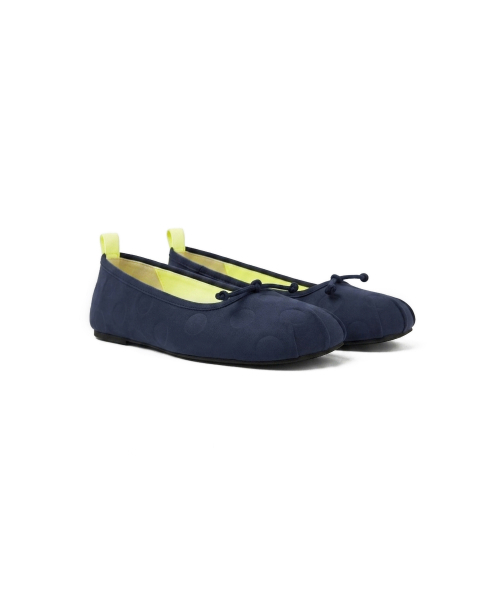 PORTERNA(ポルテナ)の「DOT SQUARE FLATS - NAVY(バレエシューズ・レディース・その他・23cm/24cm/25cm)」の7枚目の写真