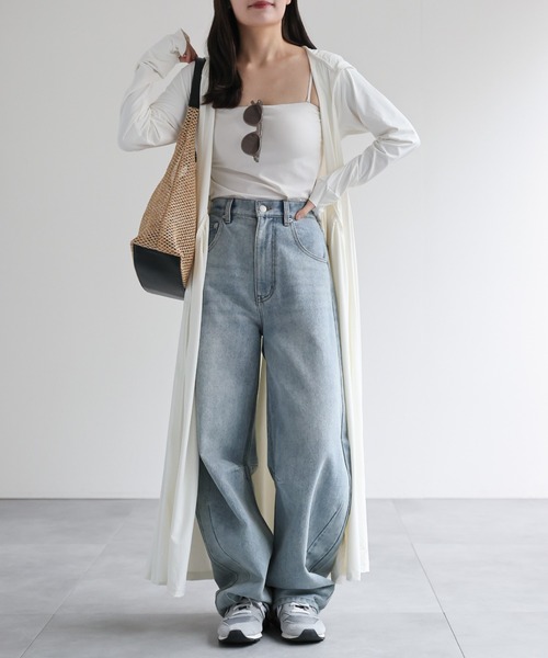 model：156cm 着用サイズ：FREE