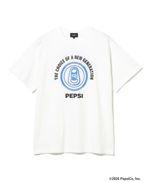 PEPSI(ペプシ)の「PEPSI / Print T-shirt①(Tシャツ/カットソー・メンズ・ホワイト・L/M/S/XL)」の3枚目の写真