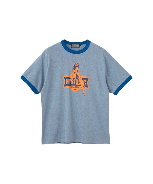 HYSTERIC GLAMOUR(ヒステリックグラマー)の「ELECTRIC LADY Tシャツ(Tシャツ/カットソー・メンズ・ブルー/トップグレー/ホワイト・SMALL/LARGE/MEDIUM/X-LARGE)」の3枚目の写真