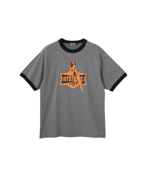 HYSTERIC GLAMOUR(ヒステリックグラマー)の「ELECTRIC LADY Tシャツ(Tシャツ/カットソー・メンズ・ブルー/トップグレー/ホワイト・SMALL/LARGE/MEDIUM/X-LARGE)」の2枚目の写真