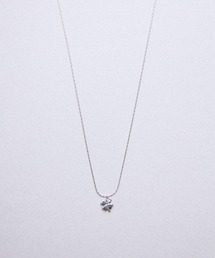 Zoule（ゾーラ）の「Zoule ゾーラ：STAINLESS ステンレスシリーズ　Happy motif　ハッピーモチーフ　hp clover　クローバー　四葉　ネックレス（ネックレス）」