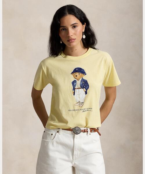 Polo ベア コットン ジャージー Tシャツ（Tシャツ/カットソー）｜POLO