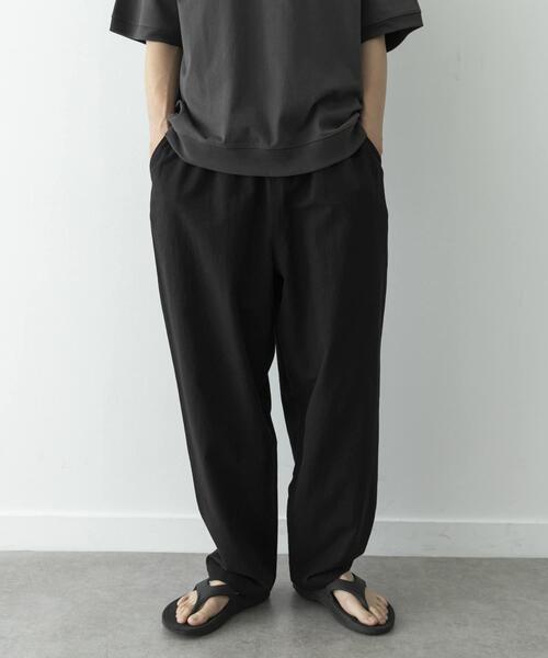 URBAN RESEARCH Sonny Label(アーバンリサーチサニーレーベル)の「リネン混ワイドイージーパンツ(その他パンツ・メンズ・ベージュ/ブラック・SMALL/MEDIUM/LARGE)」の1枚目の写真