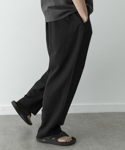 URBAN RESEARCH Sonny Label(アーバンリサーチサニーレーベル)の「リネン混ワイドイージーパンツ(その他パンツ・メンズ・ベージュ/ブラック・SMALL/MEDIUM/LARGE)」の5枚目の写真
